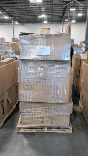 Rocker, inflatable outdoor slide, storage box, basketball set, & More