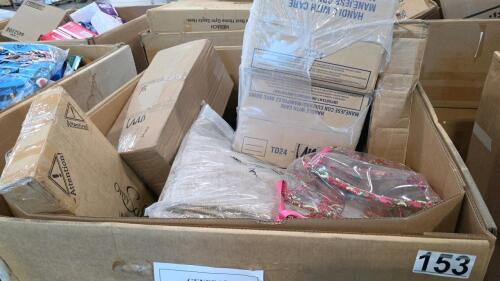 Rug, napkins, bath nap, OMY salon, cups, and more