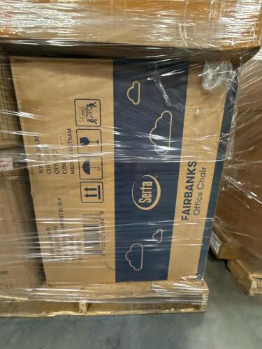 Stool, large garage 3 ton jack, gaming desk piece, trampoline piece, Serta Fairbanks office chair, blower, & More