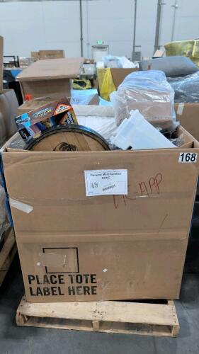 Buffalo trace de pour, train, beis, backpack, DRIZOO product, monster jam former candles, deodorant samples, books, Korte goose, & More