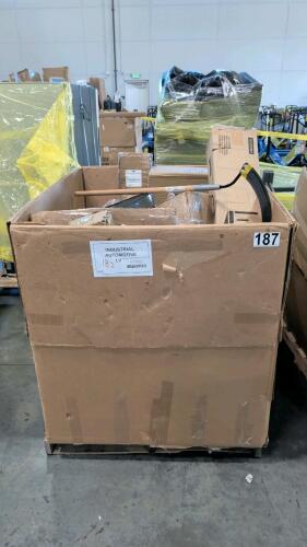 Industrial/automotive, tools, rolled material, pop-up canopy, car parts, Basil, cable, cutting tool, & More