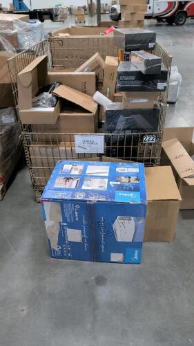 HTVRONT Tumblr heat press, MIDEA AC unit, AC ER monitors multiple, printer pieces, Nespresso machine, ViewSonic, Milwaukee, wheel, ninja cooker, secret lab products