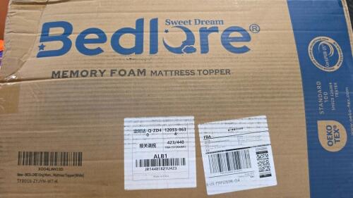 Toilet paper, furniture, memory foam mattress topper, cone cover, & More
