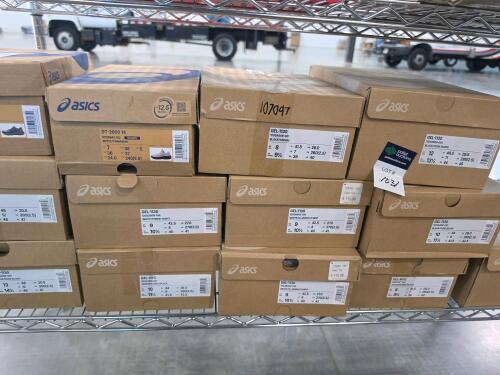 13 &ndash; pairs ASICS shoes