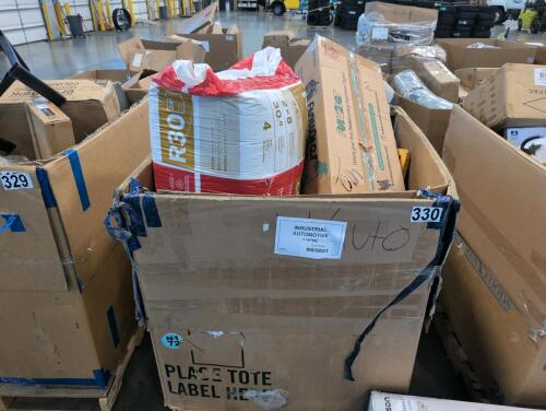 Insulation, paddleboard, pump Jack, yoga mat, winching tiedowns, rolled paper, & More