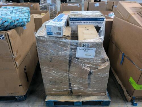Sofa, brother printer, quest 2.1 box not complete, massage chair piece, & More
