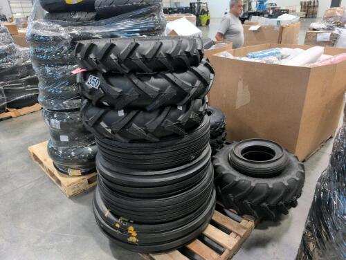 12 tractor style tires