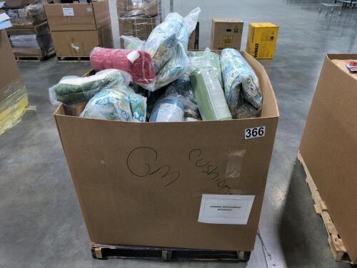 cushions, etc