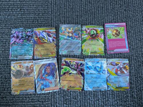 10 Pokemon ex/v/FA