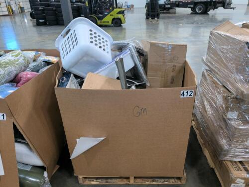 Supplements, basketball, boxing gloves, diapers, bi flex, ear buds, copy paper, and more