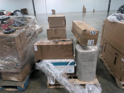 Big roof office chair, AIPER scuba X1 Pro Max pool cleaner, built Rollator, hunter sprinkler part, large rug, Delta parts, & More