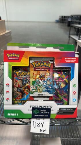 Four Pok&eacute;mon first partner illustration collection