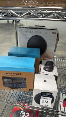 Echo show eight, Apple mini pod, JBL flip seven speaker, & More