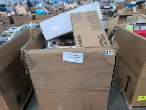 Diaper pail, yarn, craft supplies, inflatable out of box, drum symbols, towels, & More