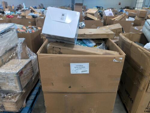 No so fleece throw kits, basketball hoop, garbage can, more blankets, cushions, chair, and more