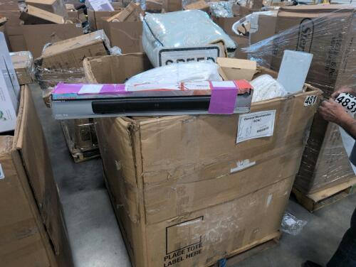 Sound bar, Carhartt seat cover, bedding, pen sets, sudoku, sheets, tent, signage, racism books, mini tank collectibles, & More