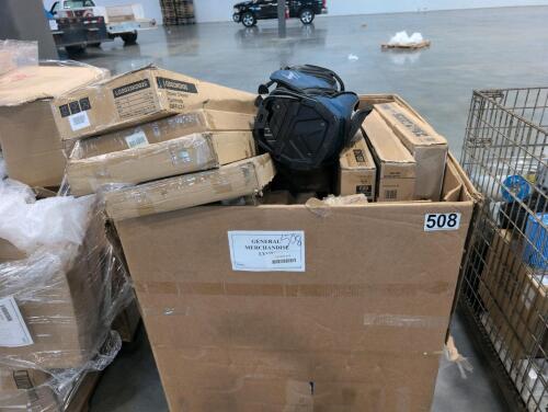 Callaway golf bag, multiple fire TVs, SONGMICS, chair, Netgear, guitar pedal, headphones, & More