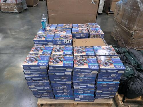 Pallet of smart drawers
