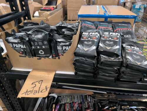 Approximately 59 big Papa bravo belts