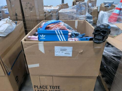 Clothing: grave digger skull, high visibility workwear, Kate Spade, new balance, Adidas, miscellaneous shoes, sleep mask, Allegra case, ARITZIA, Converse, scrubs, & More