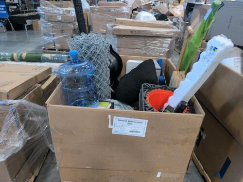 cones, grill, cutter, fencing, pet food container, sledgehammer, folding table and more
