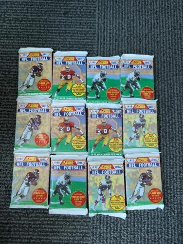 Vintage NFL Cards in sealed packs