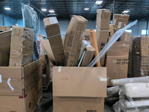 Blinds, bedframe, running boards, fishing pole, & More