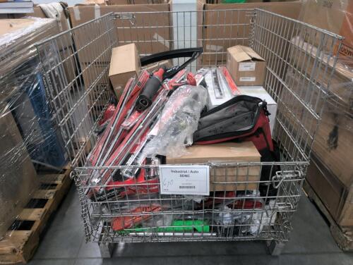 Industrial/automotive, star work impact socket set, wiper blades, window, heat shield northeastern, tool bag used Milwaukee tools, & More
