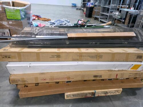 Carport pieces, ramp, shelving pieces, WESTIN Nerf step bars, & More