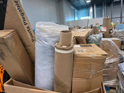 Mattress, rolled material, track, fishing hole, & More
