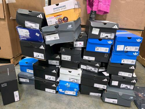 nicer clothing, multiple pairs of adidas, Veronica Beard, Park and fifth, Adidas, Peter Millar, Alpinestars, Tory Burch, Timberland, original sin, quints, LA hats, new balance, Birkenstock, Carhartt, Tommy Bahama, Lili Pulitzer, true religion, Johnston Mu