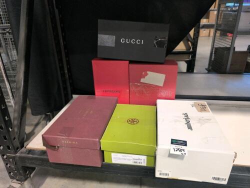 Shoes: Gucci (authentic), Valentino (authentic), Ferragamo, Amberjack, Tory Burch, Carmina (the other shoes have not been authenticated)