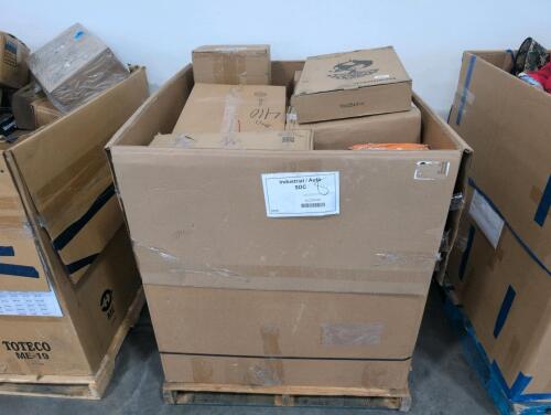 Waste disposal multiple, AC compressor, and towel rolls, air filter, industrial/automotive goods