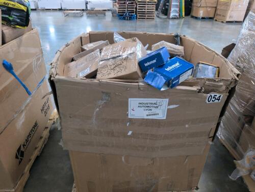 Industrial/automotive, brake pads, BALA weights, multiple TEKMAR switching relays, adhesive wheels, SP source photonics, hinges, screws, PVC, & More