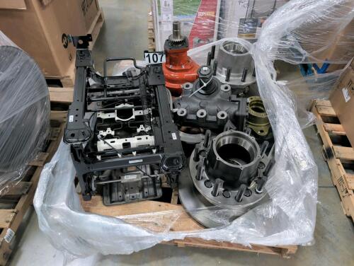 truck wheels, water pumps and other metal items