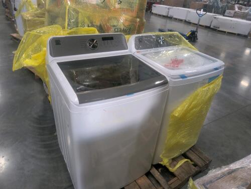 Kenmore washer and dryer customer return not tested dryer may be new?