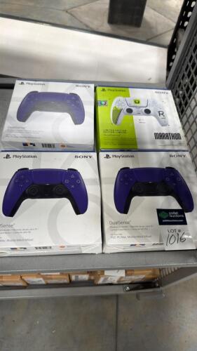 Four &ndash; PlayStation dual sense controllers