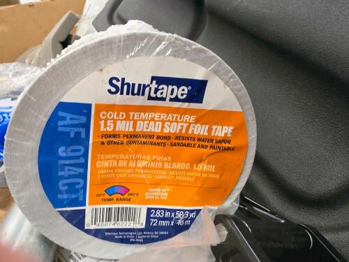 industrial and automotive items, rubber parts, fabric, brake rotor, tow dolly fender bracket, cornerstone fully adjustable self-closing, nylon hinge, tape, work gloves and so much more