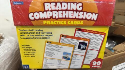 Exam gloves, party decorations, hello Kitty plushy, cow, reading books, & More