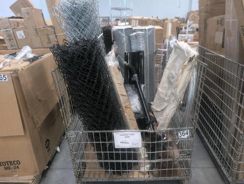 Chain-link, weight bar, automotive part, wire, & More