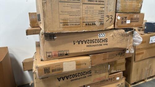 Miscellaneous furniture, mattress, pullout sofa bed, chair, & More