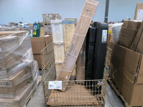 Power cage box 1x generator pad, crated items and more