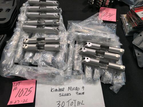 (30) Kimber Micro 9 Slides 9mm