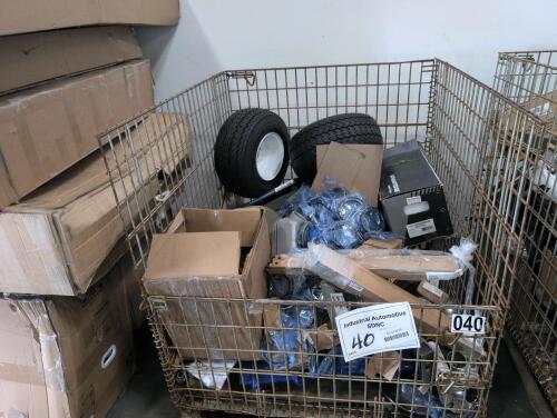 Industrial/automotive, advantage loaded struts, tires, shelving holders, large roll of material, sway arm, seals, & More