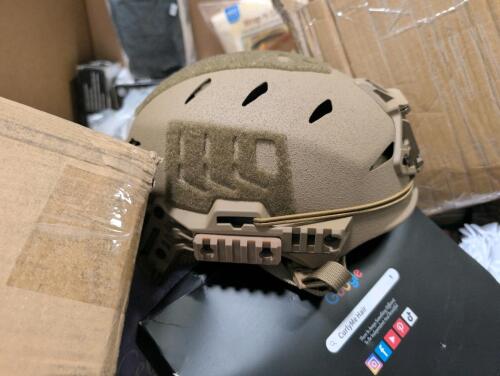 Hair, Cotton batting, cat scratcher, exam gloves, mug, blanket, masks, iPhone phone cases, hot wheels, tape, hefty garbage bags, fur, wigs, tactical helmet, watch box, soul lady, watch box, early gender test, clothing rack, & More