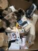 Hair, Cotton batting, cat scratcher, exam gloves, mug, blanket, masks, iPhone phone cases, hot wheels, tape, hefty garbage bags, fur, wigs, tactical helmet, watch box, soul lady, watch box, early gender test, clothing rack, & More - 5