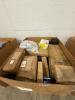 Sewing machine, plushy, exam gloves, tissue, & More
