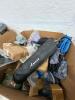 Camping CO T, massager, ice storage, swings, helmet, aroma diffuser, camping tables, grill, glass bottle, & More