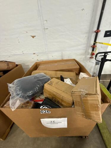 Neck massager, exam gloves, speaker, deck box, interface bracket, sleeping bag, face masks, curtains, & More