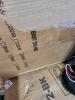 Storage cabinet, red camp sleeping bag, water container fire pit bench, baby swing home large picture, neck fan, exam gloves, & More - 9